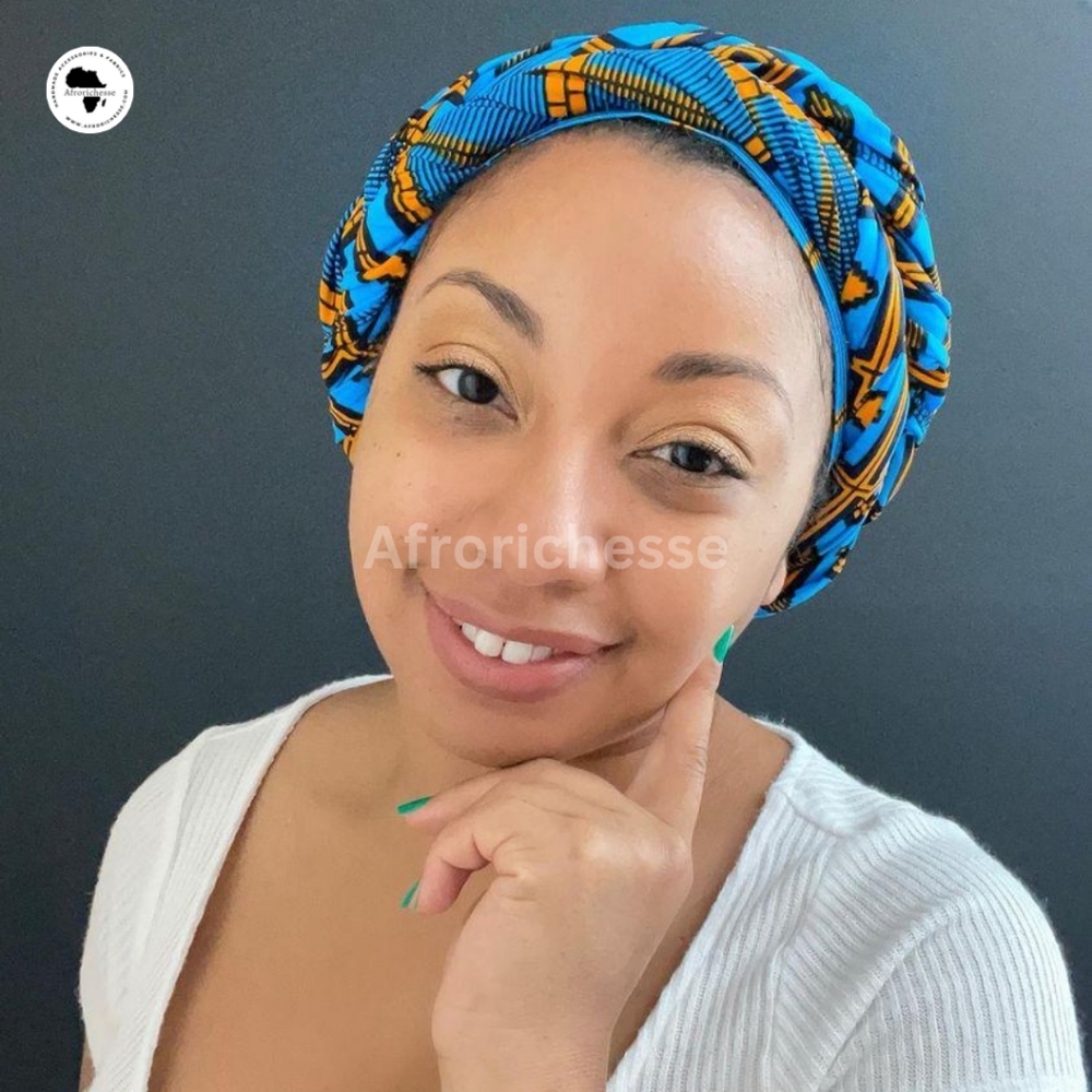African print fabric headwrap for women/Ankara headwrap for black women/…